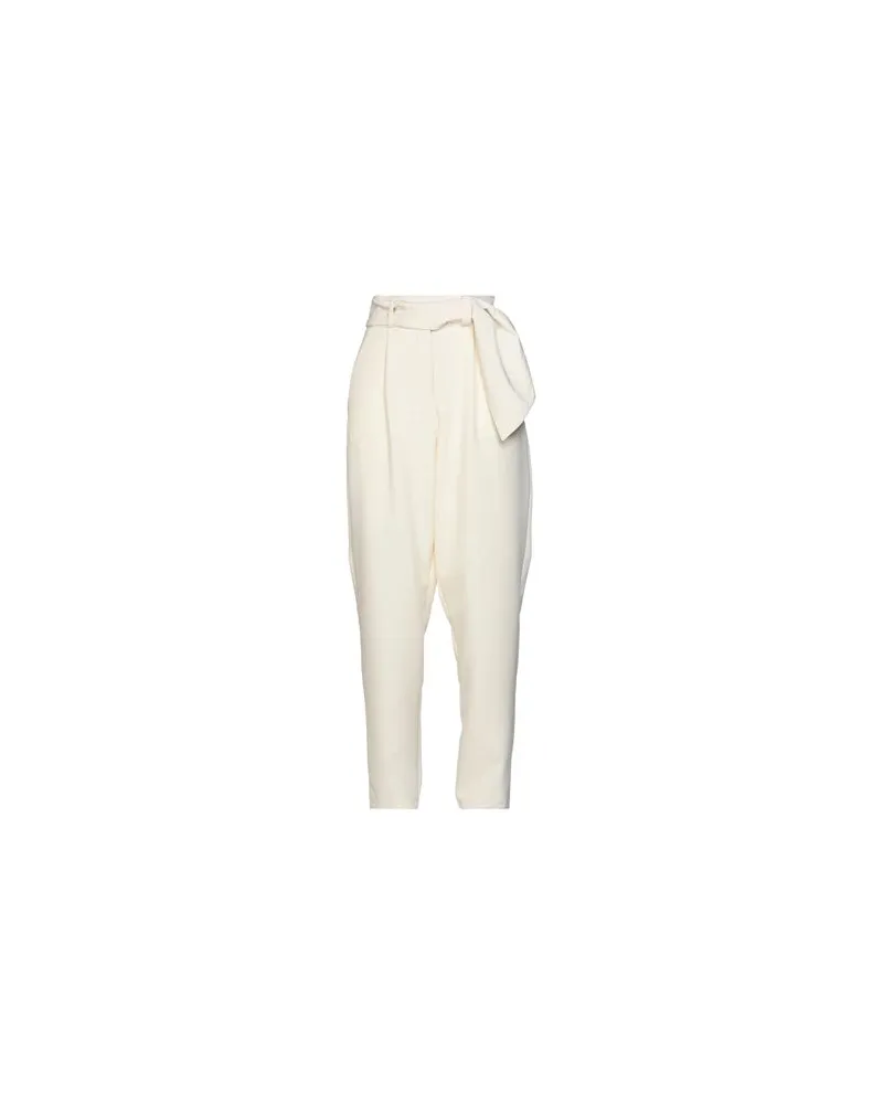 ACTUALEE HOSEN & RÖCKE - Hosenauf YOOX.COM Elfenbein