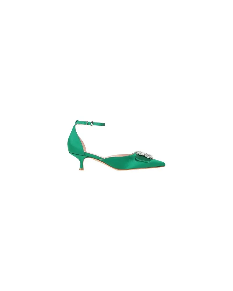 Anna F. SCHUHE - Pumpsauf YOOX.COM Grün