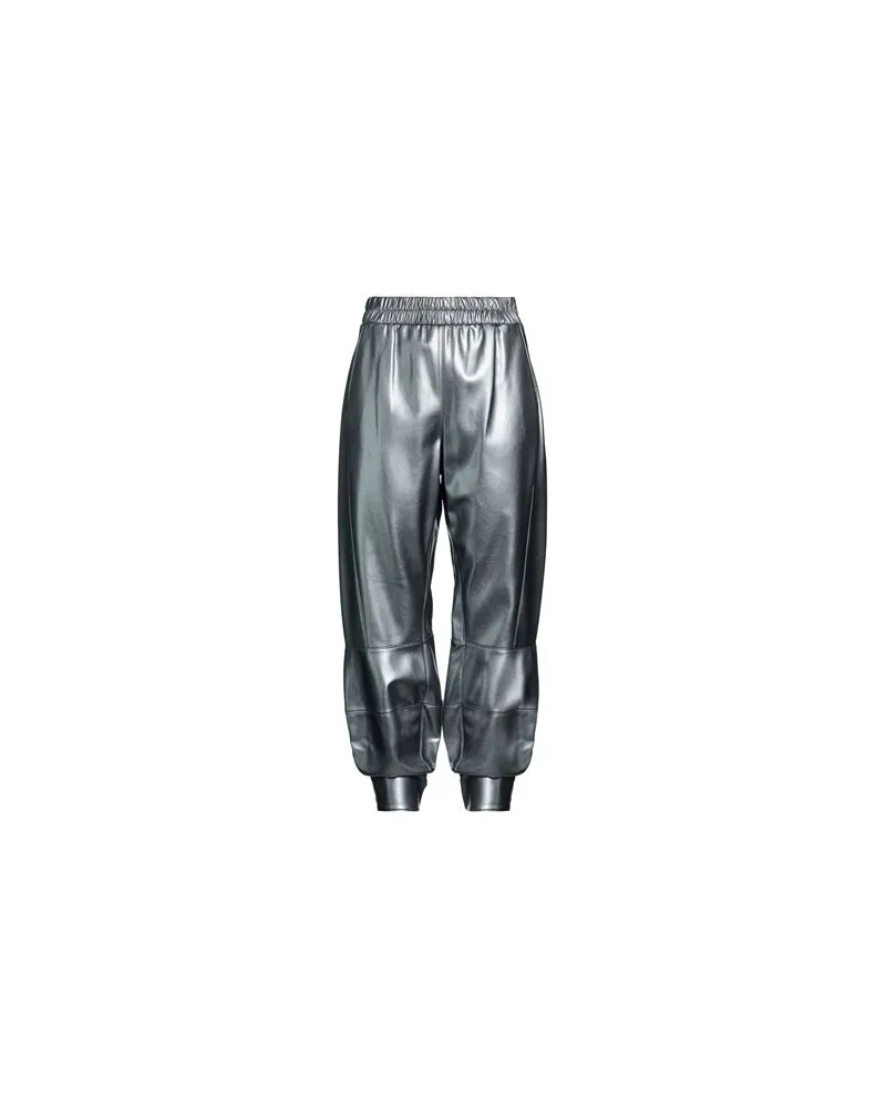 BCBGMAXAZRIA HOSEN & RÖCKE - Hosenauf YOOX.COM Stahlgrau
