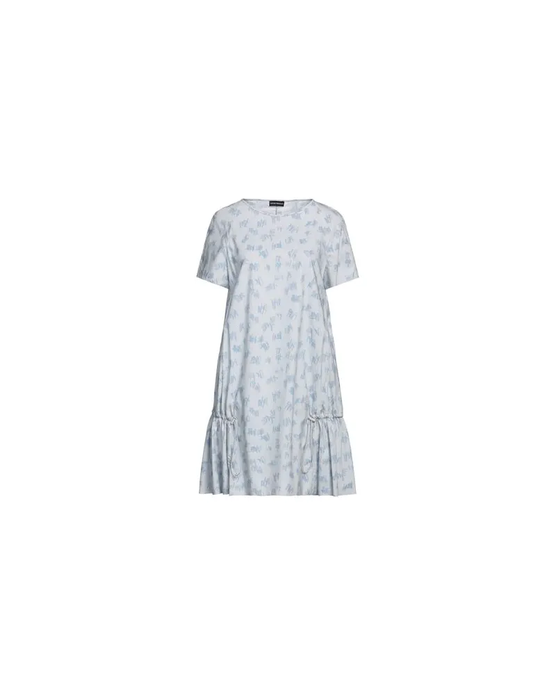 Emporio Armani KLEIDER - Mini-Kleiderauf YOOX.COM Himmelblau