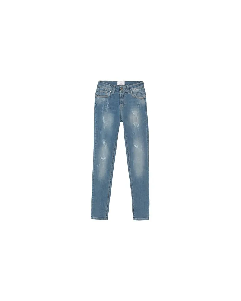BERNA HOSEN & RÖCKE - Jeanshosenauf YOOX.COM Blau
