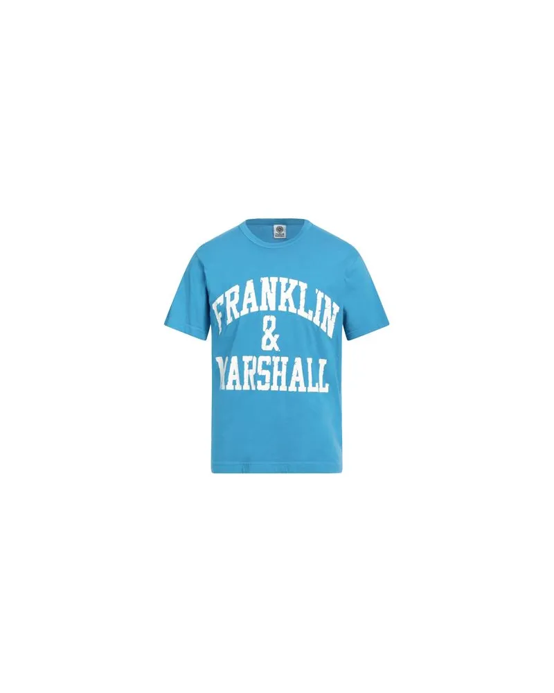 Franklin & Marshall TOPS - T-shirtsauf YOOX.COM Azurblau