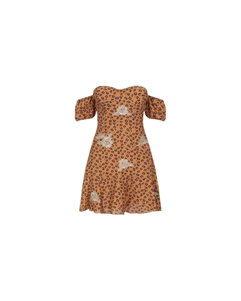 Chiara Ferragni KLEIDER - Mini-Kleiderauf YOOX.COM Braun