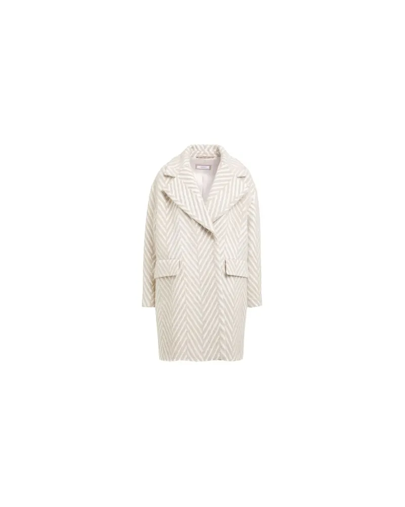 Peserico JACKEN & MÄNTEL - Mäntelauf YOOX.COM Beige
