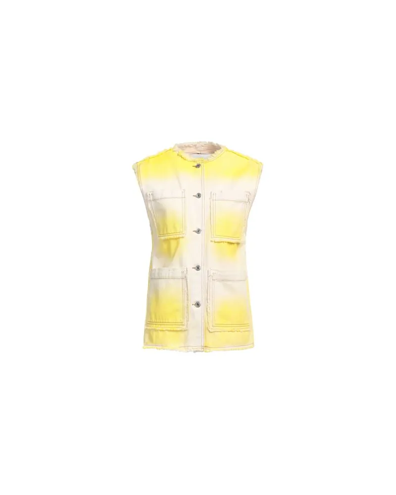 MSGM JACKEN & MÄNTEL - Jeansjacken/Mäntelauf YOOX.COM Gelb