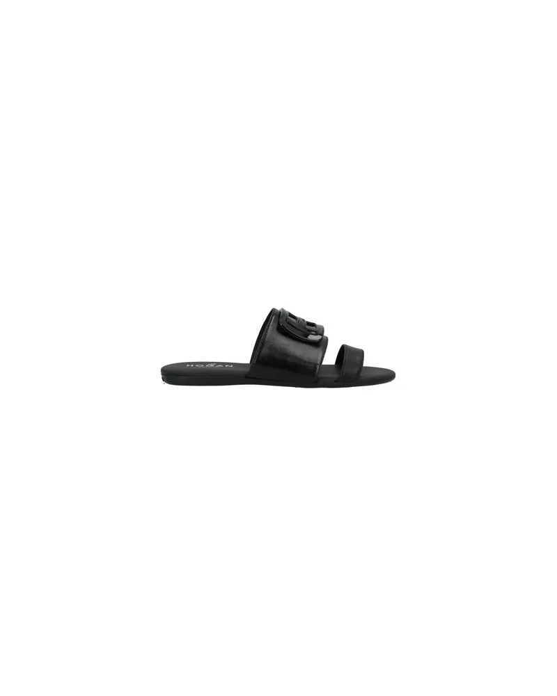 Hogan SCHUHE - Sandalenauf YOOX.COM Schwarz