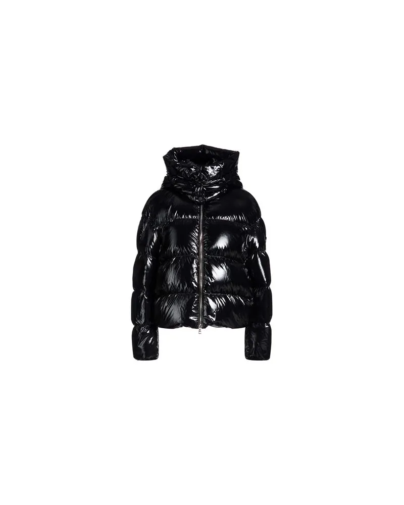 Moncler JACKEN & MÄNTEL - Pufferjacken & Daunenjackenauf YOOX.COM Schwarz