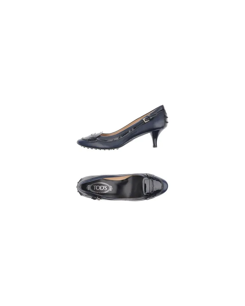 TOD'S SCHUHE - Mokassinsauf YOOX.COM Nachtblau
