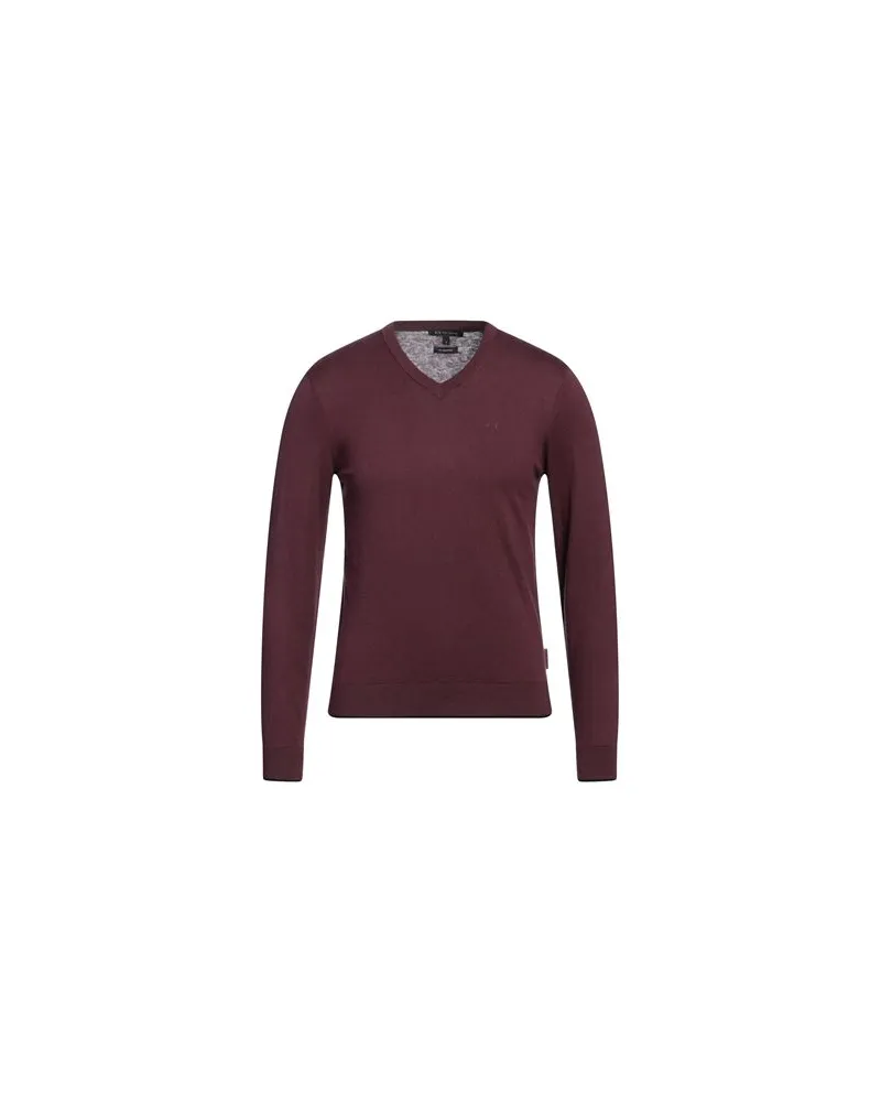 Armani Exchange STRICKWAREN - Pulloverauf YOOX.COM Bordeaux