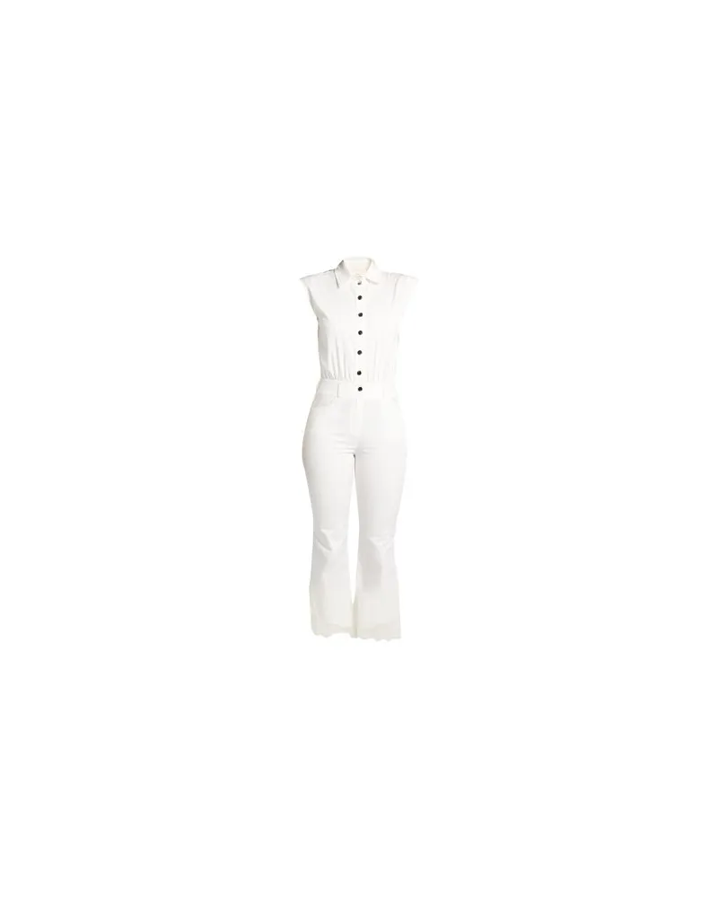 Liu Jo OVERALLS - Jumpsuitsauf YOOX.COM Weiß
