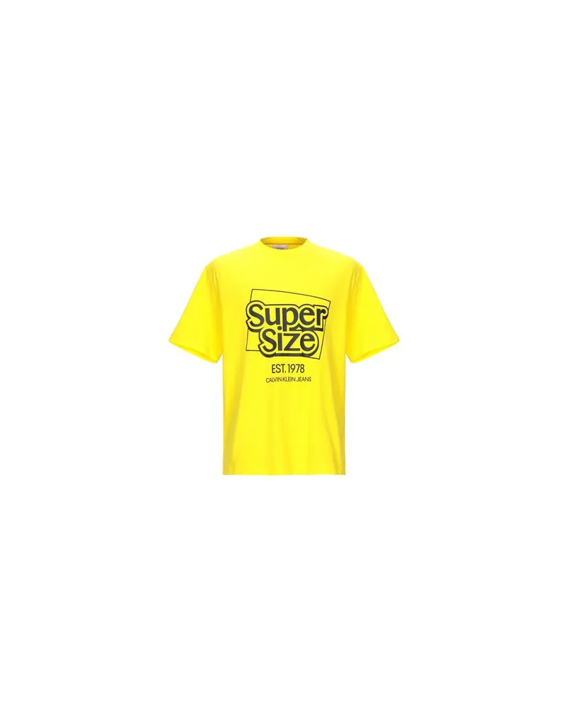 Calvin Klein TOPS - T-shirtsauf YOOX.COM Gelb