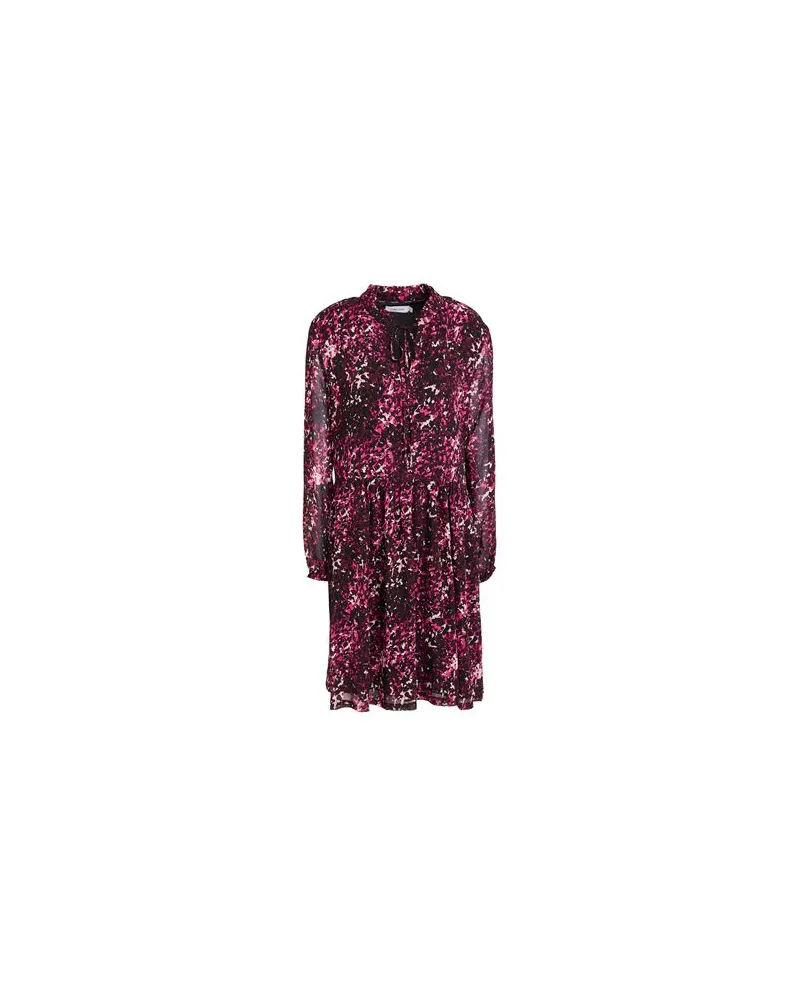 Calvin Klein KLEIDER - Mini-Kleiderauf YOOX.COM Pflaume