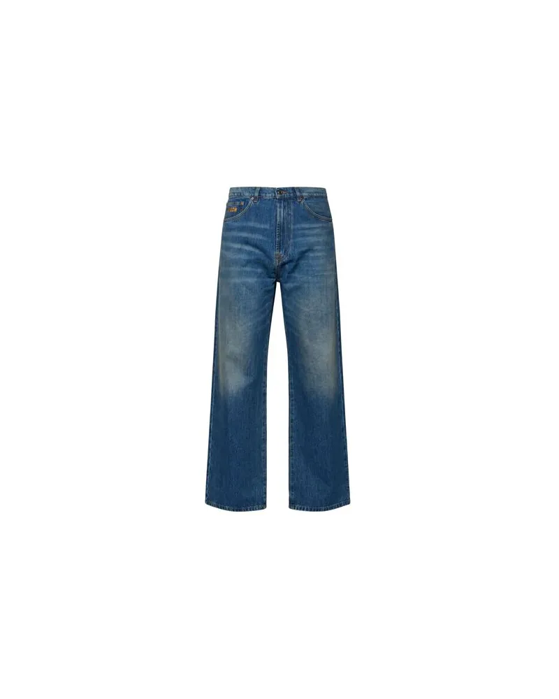 MSGM HOSEN & RÖCKE - Jeanshosenauf YOOX.COM Blau