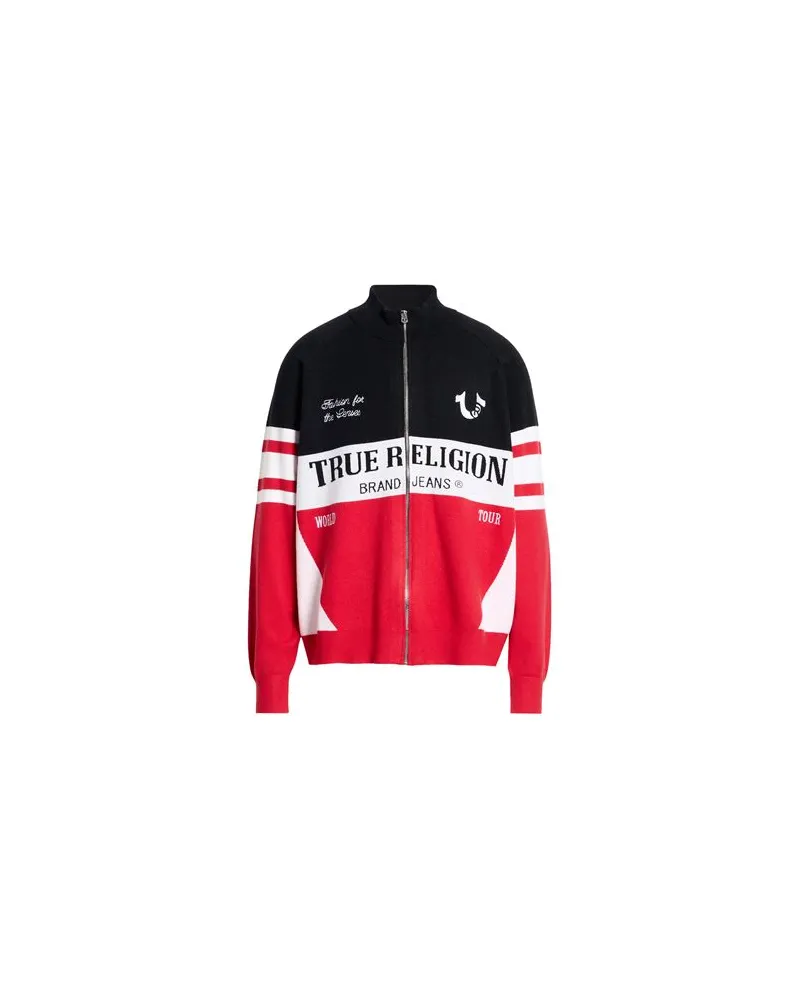 True Religion STRICKWAREN - Strickjackenauf YOOX.COM Schwarz