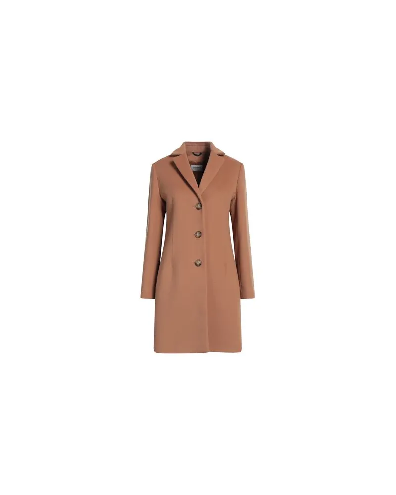 Cinzia Rocca JACKEN & MÄNTEL - Mäntelauf YOOX.COM Kamel