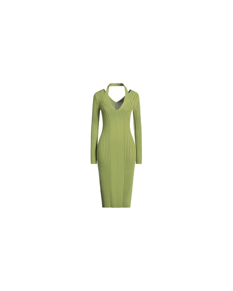 Proenza Schouler KLEIDER - Midi-Kleiderauf YOOX.COM Limettengrün