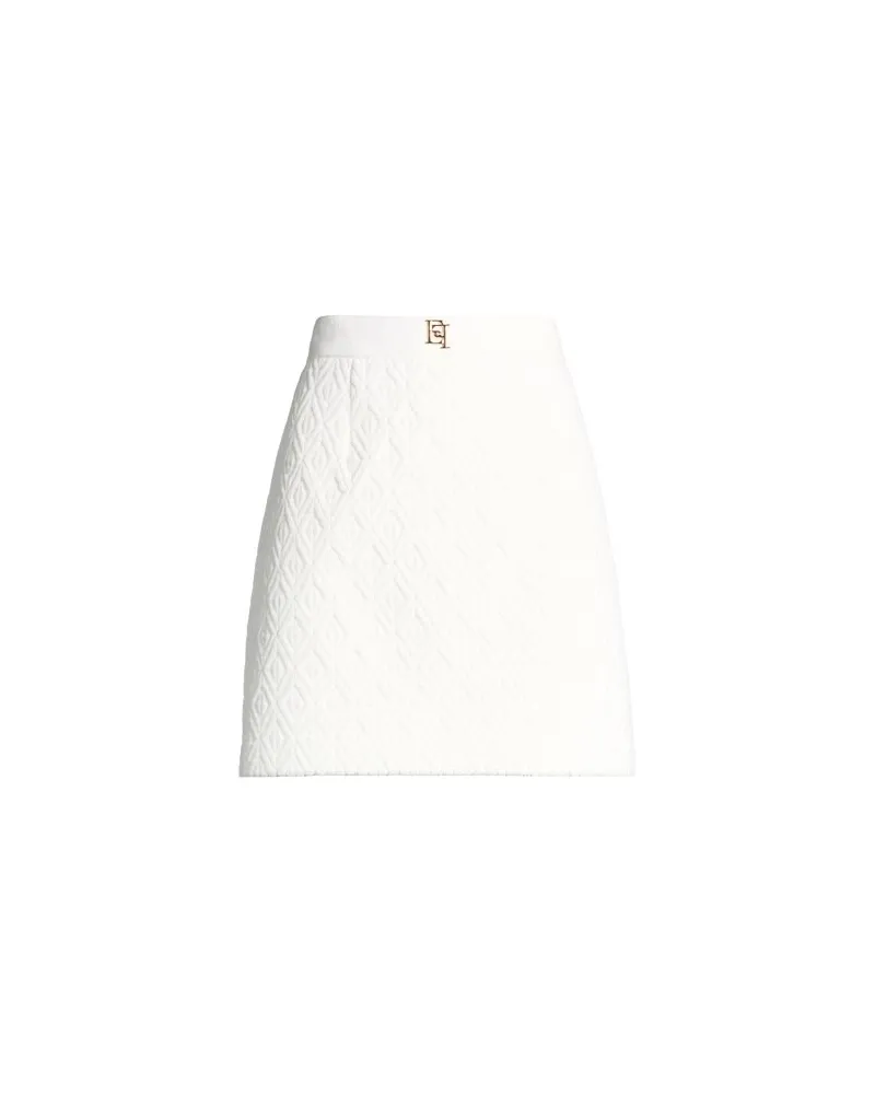 Elisabetta Franchi HOSEN & RÖCKE - Miniröckeauf YOOX.COM Weiß