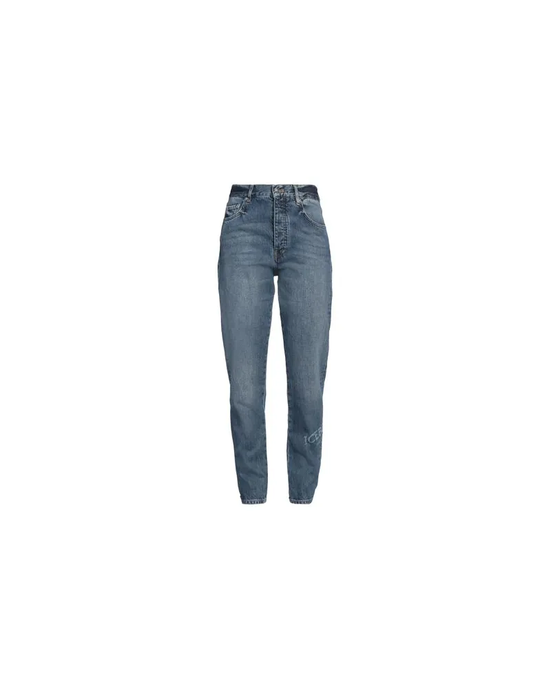 Iceberg HOSEN & RÖCKE - Jeanshosenauf YOOX.COM Blau