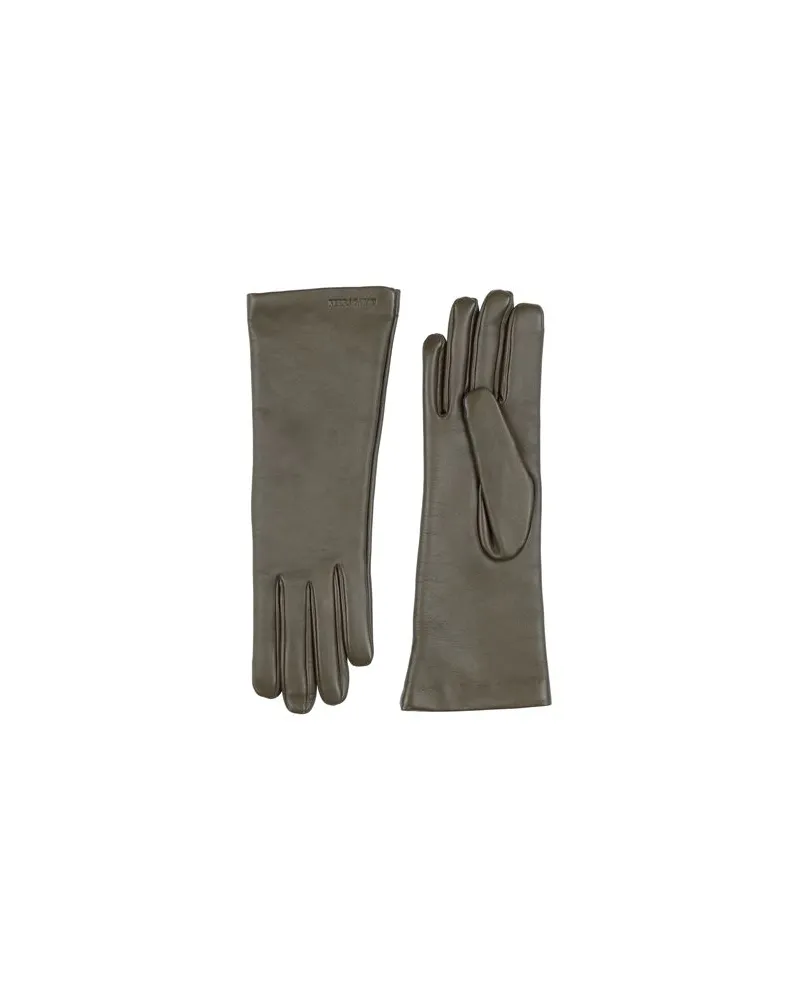 Ferragamo ACCESSOIRES - Handschuheauf YOOX.COM Militärgrün