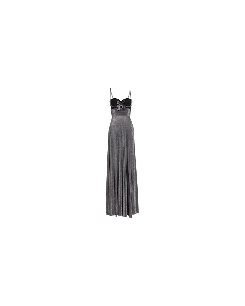 Elisabetta Franchi RED CARPET  - KLEIDER - Maxi-Kleiderauf YOOX.COM Braungrau