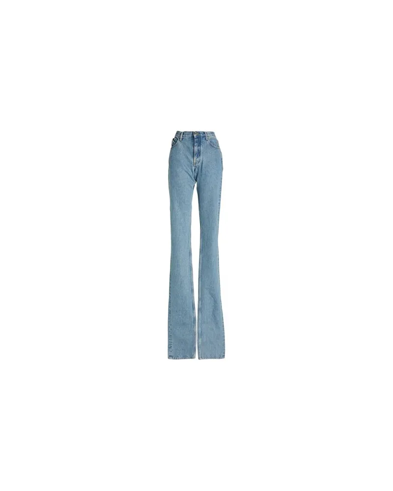 ATTICO HOSEN & RÖCKE - Jeanshosenauf YOOX.COM Blau