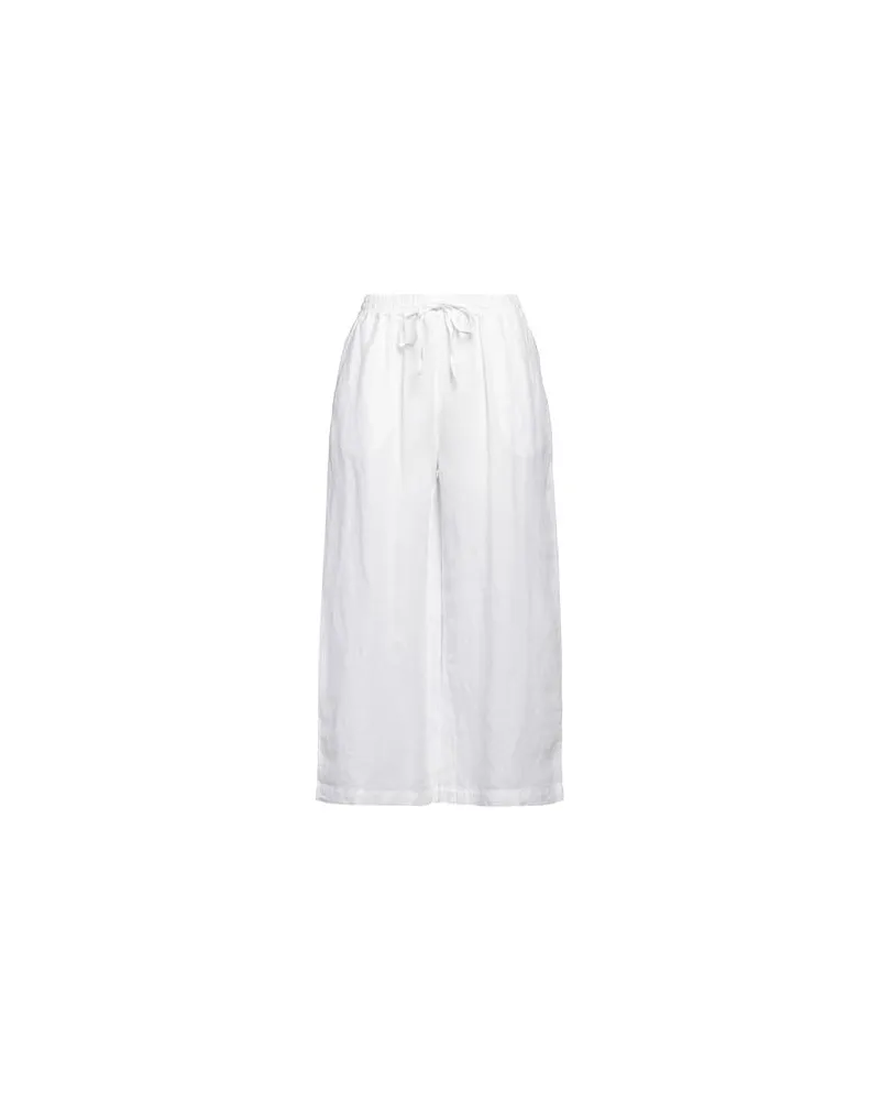 120% Lino HOSEN & RÖCKE - Hosenauf YOOX.COM Weiß