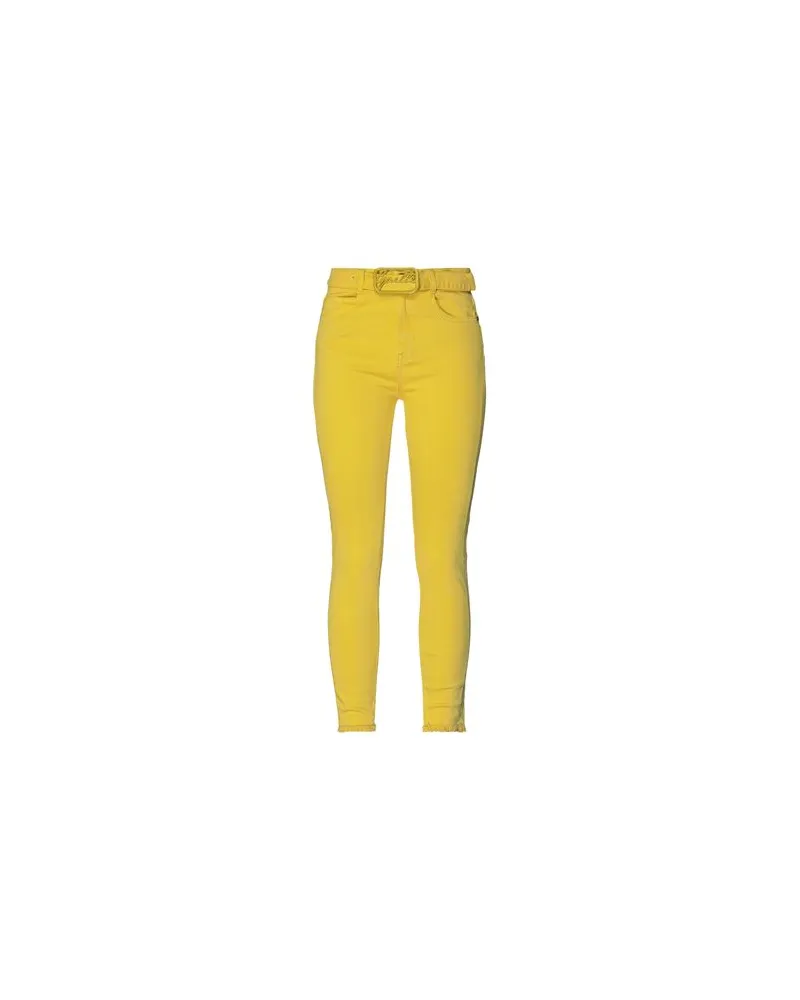 Gaëlle Bonheur HOSEN & RÖCKE - Jeanshosenauf YOOX.COM Gelb