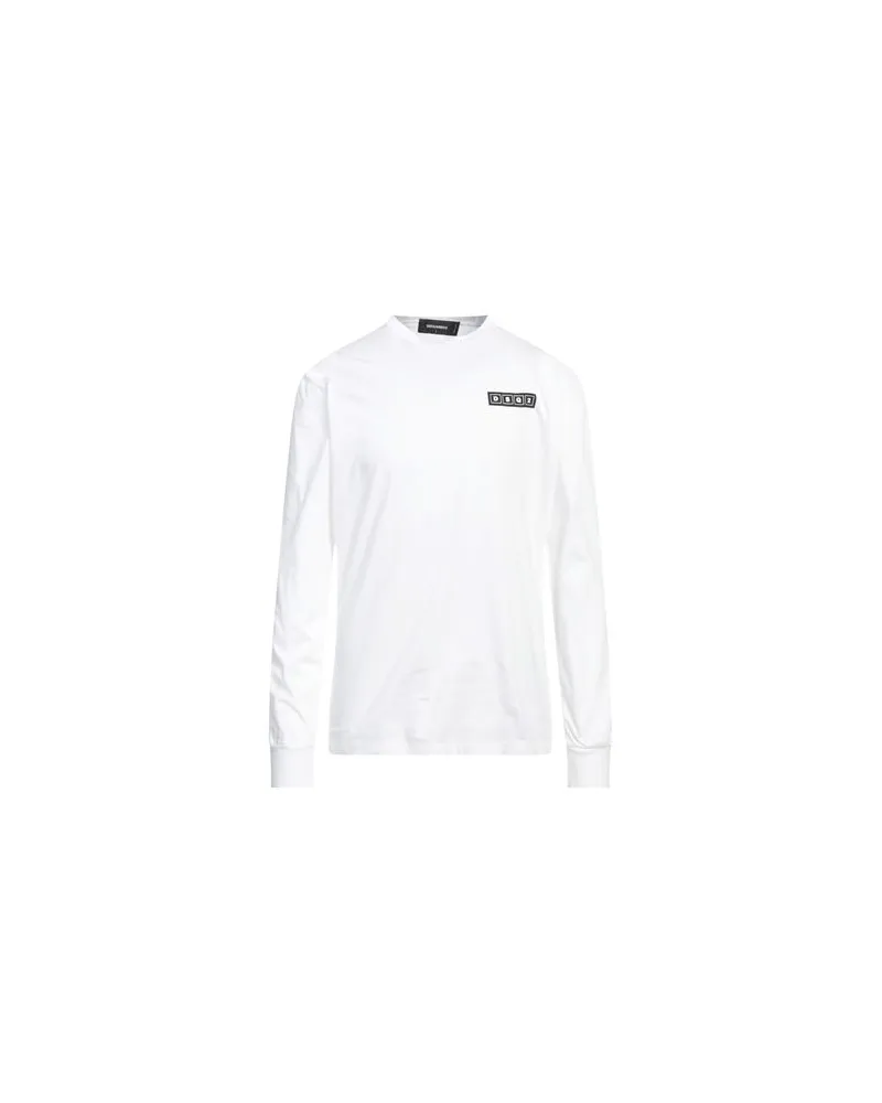 Dsquared2 TOPS - T-shirtsauf YOOX.COM Weiß