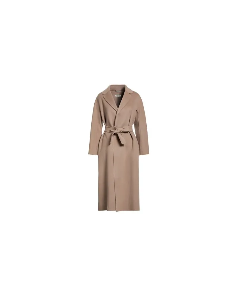 Max Mara JACKEN & MÄNTEL - Mäntelauf YOOX.COM Hellbraun