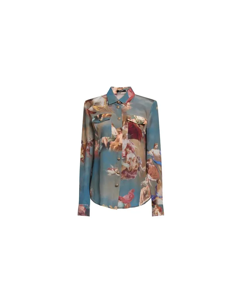 Balmain TOPS - Hemdenauf YOOX.COM Blau