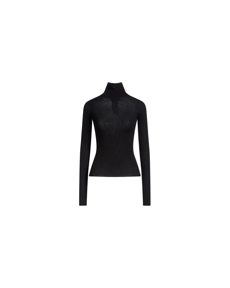 SPORTMAX STRICKWAREN - Rollkragenpulloverauf YOOX.COM Schwarz