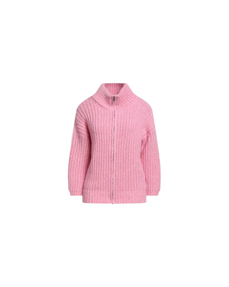 ARAGONA STRICKWAREN - Strickjackenauf YOOX.COM Rosa