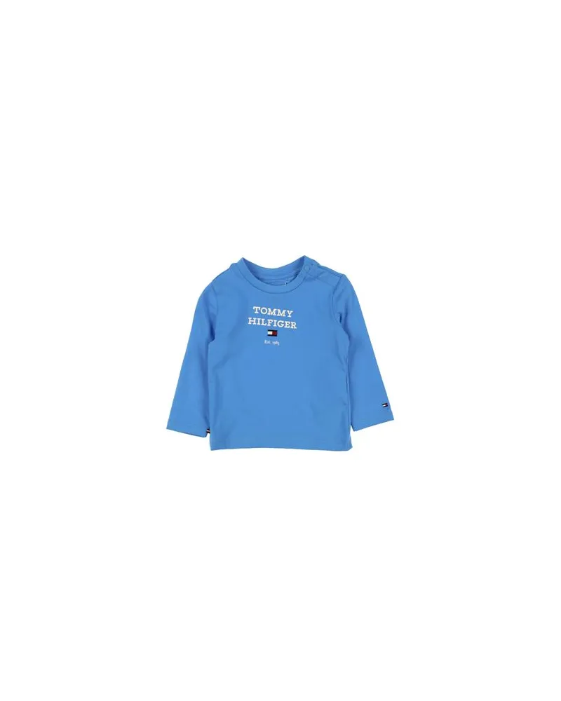 Tommy Hilfiger TOPS - T-shirtsauf YOOX.COM Azurblau