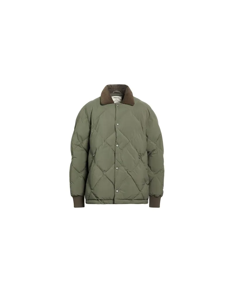 KESTIN JACKEN & MÄNTEL - Pufferjacken & Daunenjackenauf YOOX.COM Militärgrün