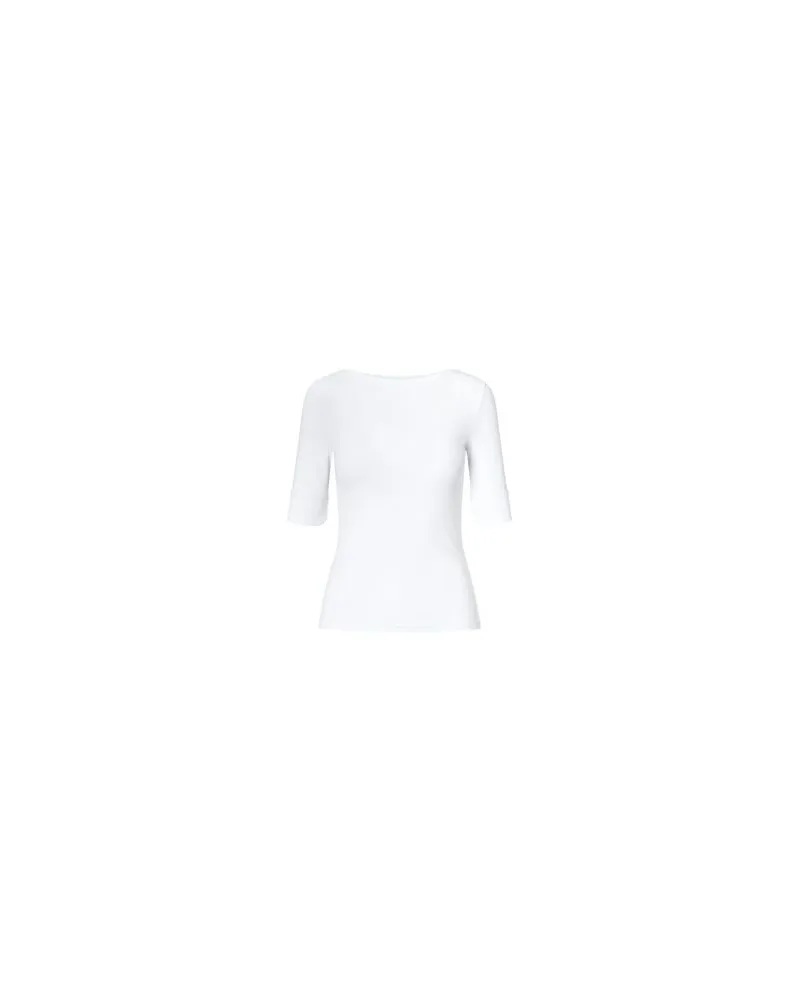 Ralph Lauren COTTON BOATNECK TOP - TOPS - T-shirtsauf YOOX.COM Weiß