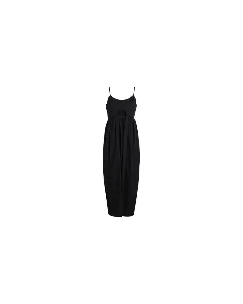 Topshop KLEIDER - Midi-Kleiderauf YOOX.COM Schwarz