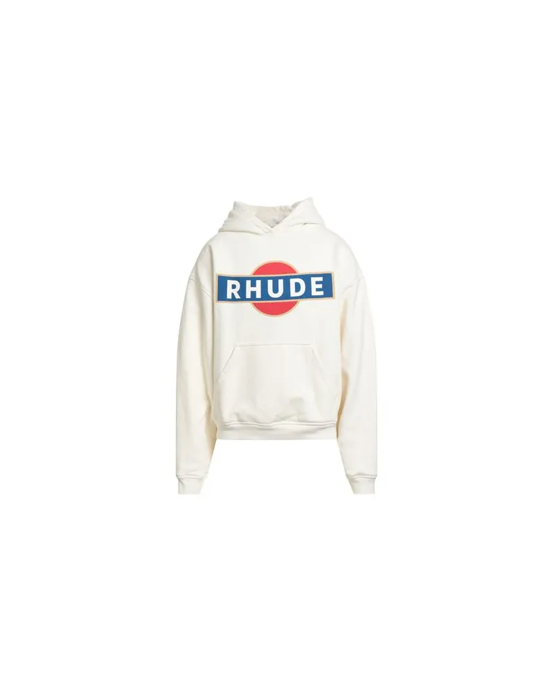 RHUDE TOPS - Sweatshirtsauf YOOX.COM Cremeweiß