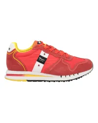 Blauer Sneakers Rot