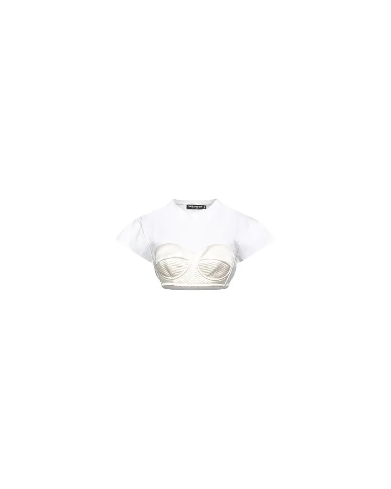 Dolce & Gabbana TOPS - T-shirtsauf YOOX.COM Weiß