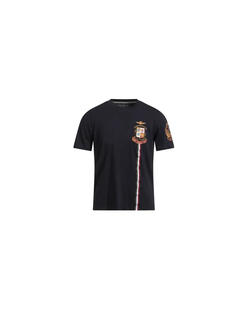 Aeronautica Militare TOPS - T-shirtsauf YOOX.COM Nachtblau