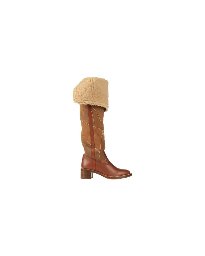 Celine SCHUHE - Stiefelauf YOOX.COM Lederfarben