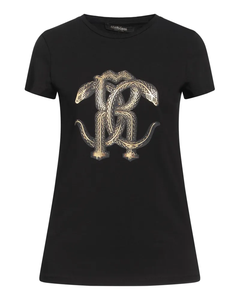 Roberto Cavalli T-shirts Schwarz