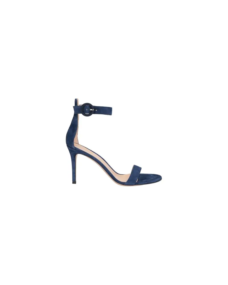Gianvito Rossi SCHUHE - Sandalenauf YOOX.COM Marineblau