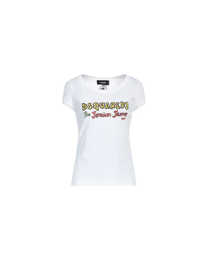 Dsquared2 TOPS - T-shirtsauf YOOX.COM Weiß
