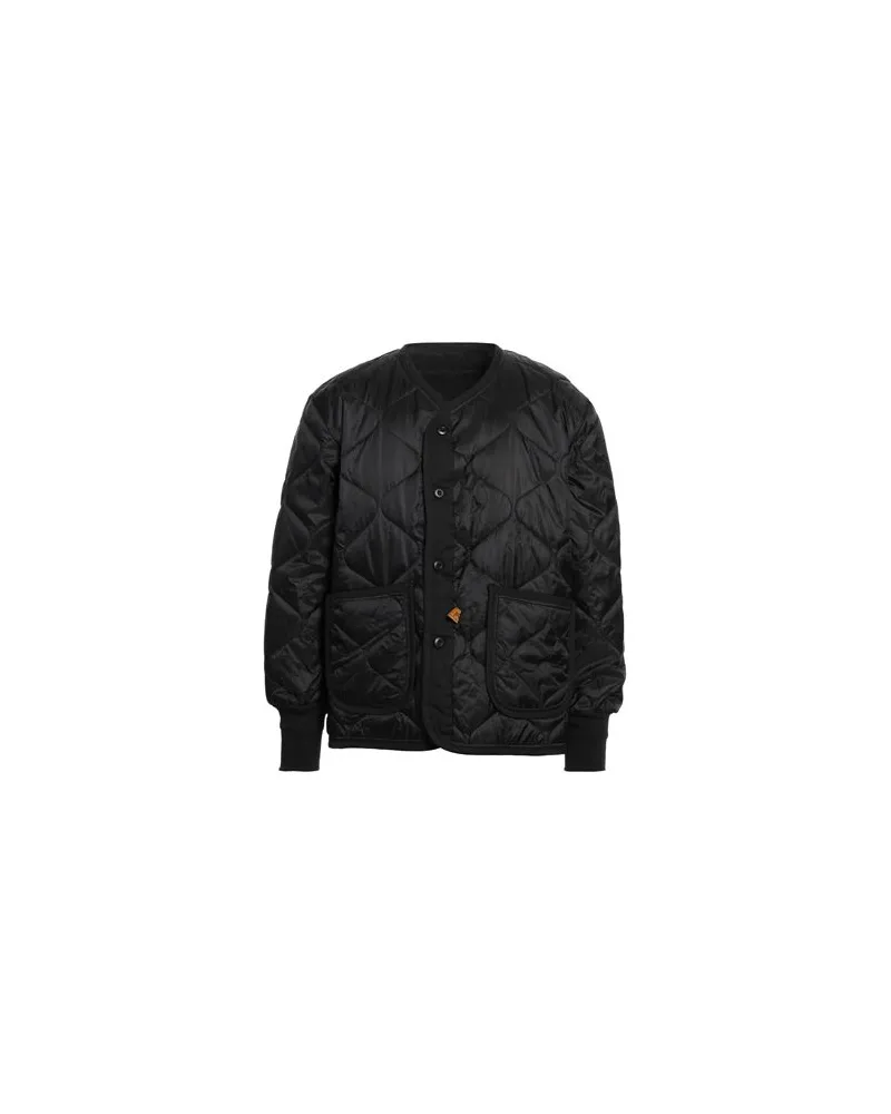 Alpha Industries JACKEN & MÄNTEL - Pufferjacken & Daunenjackenauf YOOX.COM Schwarz