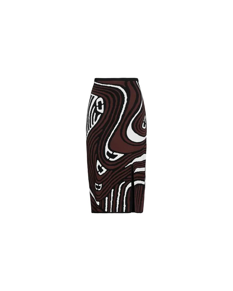 Diane von Furstenberg HOSEN & RÖCKE - Midi-Röckeauf YOOX.COM Dunkelbraun