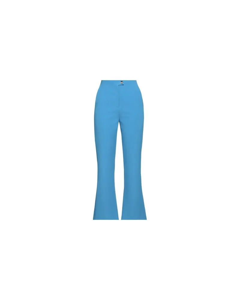 Nanushka HOSEN & RÖCKE - Hosenauf YOOX.COM Azurblau