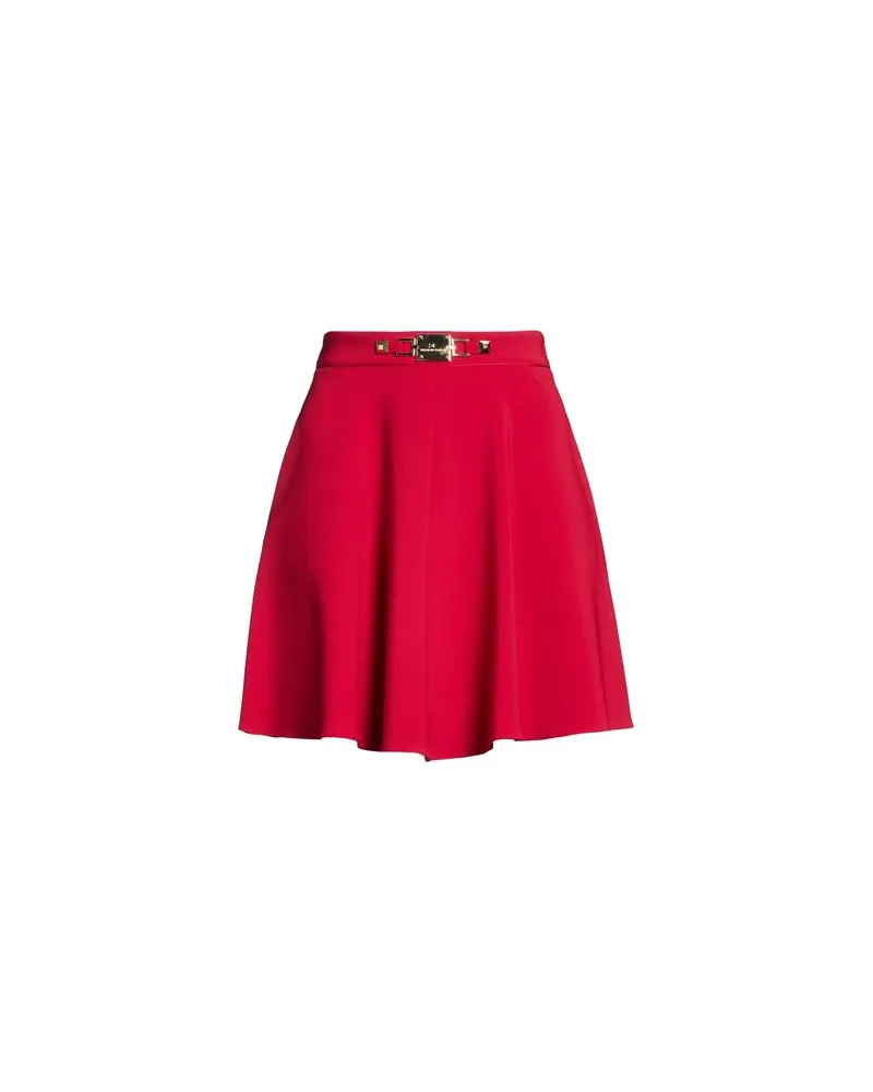 Elisabetta Franchi HOSEN & RÖCKE - Miniröckeauf YOOX.COM Ziegelrot