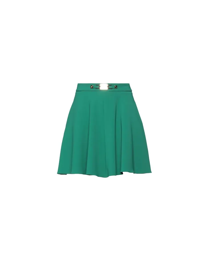Elisabetta Franchi HOSEN & RÖCKE - Miniröckeauf YOOX.COM Smaragdgrün