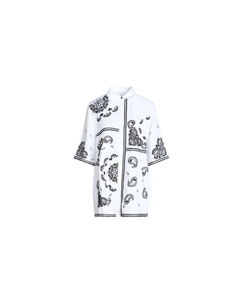Topshop TOPS - Hemdenauf YOOX.COM Weiß